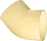 Aviditi 97211 CPVC Fitting, Schedule 40, 45-Degree Ell, S x S, 3/4-Inch, (Pack of 5) by Aviditi
