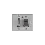 LIXIL メンテナンス部品 ドア 引戸用部品 引手 浴室中折れドア ブラケットセット TOSTEM トステム シルバー[DAJZ009] *製品色・形状等仕様変更になる場合があります*