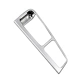 RUIQ トヨタ アルファード ヴェルファイア 30系 専用 内装 変速レバー カバーガーニッシュ マルチメディア ボタン カバー リム 艶消しニッケルメッキ TOYOTA VELLFIRE EL/V/VL/ALPHARD GF/G/X 専用 設計