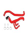 Mishimoto MMHOSE-F62-10RD シリコンラジエーターホースキット フォードF-150 6.2 2010-2014対応 レッド