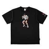 [リライブシャツ] 刃牙コラボシャツ [範馬刃牙モデル] 半袖 Tシャツ 丸ネック (L)