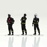 figreal 1/64 消防隊員004 3体セット