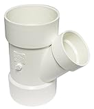 Canplas 192344 PVC DWV Y, 6 x 6 x 4-Inch, White [並行輸入品]