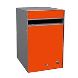 Box Design ポスト 郵便受け Designer Range f/o Orange