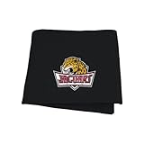 IUPUIブラックスウェットシャツ毛布' IUPUI Jaguarsエンブレム'