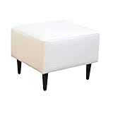 arne オットマン スツール 足置き 合皮 レザー 1人掛け ソファ Croco ottoman クロコ ホワイト