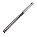 uxcell マシンリーマ　切削直径5mm 　6フルート　HSS　フライス　シルバートーン　ストレートシャンク
