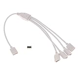 Dovewill 柔軟　RGB　LED　ストリップ　スプリッター　コネクター　ケーブル　全3タイプ - 1〜4