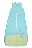 SlumberSafeTM Girls Cotton Sleep Sack Wearable Blanket 2.5 Tog Pony 12-36 months LARGE by Schlummers