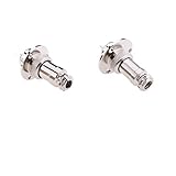 KESOTO 2個セット 防水 約20mm＆16mm マリングレード 12＆24V 防水 2極 デッキコネクタ 航空コネクタ―　　