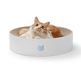 by Amazon 猫壱 爪とぎ バリバリボウルXL ホログラムホワイト