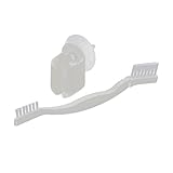 吸盤ベースワットDealMuxキッチンシンクフロアギャップダブルエンドクリーニングブラシ