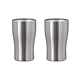 アトラス 保温 保冷 ステンレス タンブラー 330ml 2個 ペア 真空断熱 お酒 ビール 焼酎 AST-333MT2P