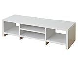 Frama Furniture(フラマファニチャー) 低ホルムアルデヒド リビングボード幅130(52V対応テレビボード兼用) ホワイト KSS-0066WH