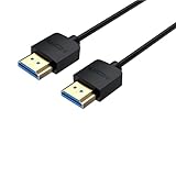 Accsoon HDMI A to HDMI A、高速HDMIケーブルアダプター、50cm/1.6ft、高速対応、Ultra HD、1080P、カメラ、モニター、ジンバル対応 (A-A)