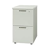 プラス 脇机2段 RJ-046D-2 LGY エルグレー 引出D 生活用品 インテリア 雑貨 インテリア 家具 オフィス家具 会議用テーブル [並行輸入品]