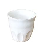 ヤマキイカイ かるーい器 粉引削ぎ 湯呑 F2006