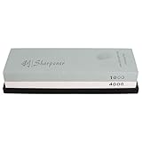 Agile-shop Kitchen Knife Grit Sharpener Sharpening Water Stone Dual Whetstone 1000/4000 [並行輸入品]