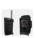 スピーカーバッグfor JBL PARTYBOX STAGE 320 スピーカーケース メッシュ防塵保護カバー ナイロン生地 Bluetoothスピーカー収納ケース トラベルケース 側面デュアルポケット付き マイク収納 頑丈 おしゃれ for JBL PARTYBOX STAGE 320アクセサリー