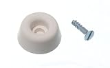 Toilet Seat家具ゴムバッファパッドホワイト19 mm ( 3 / 4インチ) by ONESTOPDIY。Com