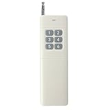 AntRC ホームドア用6チャンネル433MHz 3000mワイヤレスリモコン
