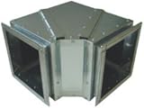 消音エルボ 標準角型(90°) 400H(mm) 450W