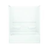 スターリング配管61030116 – 0 Advantage Bath and Showerキット、60-inch X 30インチx 72-inch、左側、ホワイト