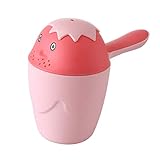 B Baosity 全3色　ベビーバス　シャワー　水スクープ　シャワー　シャンプースクープ　使い便利 - ピンク