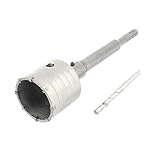 uxcell ウォールホールソー　回転振動コアドリル65mm