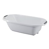 Vital Innovations de Luxe 06001-77 Baby's Bathtub White / Silver by Vital Innovations