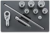スタビレー 3/4SQ ソケットレンチセット ES 55/6/4