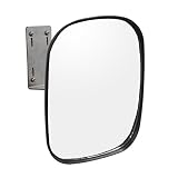 ホップ ガレージミラー 標準 10角 150×180mm 錆びない ステンレス製 取付金具付 日本製