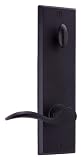 Weslock R7900--H2SL20 Greystone/Rockford Interior Entry Handle, Black by Weslock