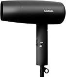 SALONIA サロニア スピーディーイオン ドライヤー 大風量 速乾 軽量 マイナスイオン ヘアドライヤー SL-013AB ブラック