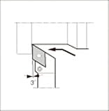 京セラ(KYOCERA) 外径加工用ホルダ   PDJNR2525M11