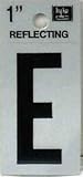 LETTER"E"REFLECT1-1/4" - RV-15/E - HY-KO PRODUCTS CO [並行輸入品]