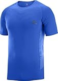 Salomon メンズ Sense Pro ランニングTシャツ ノーティカルブルー L