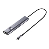 サンワサプライ USB Type-C ドッキングハブ 5in1 USB-5TCHLP16GM