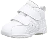 [スクスク] ベビーシューズ ミッドカット ホワイト/ホワイト004 13.5 cm