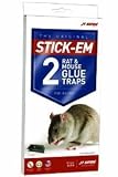 Stick-Em Rat and Mouse Glue Trap [並行輸入品]
