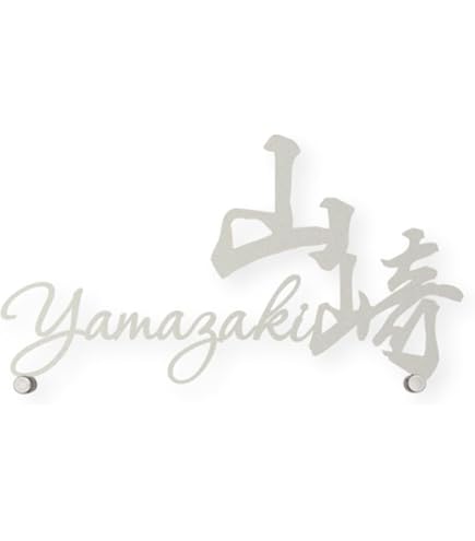 Amazon.co.jp: サインキングダム 表札 アイアン風 戸建て 表札