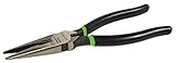 Greenlee 0351-08SD Long Nose Pliers/Side Cutting With Stripping Hole, Dipped Grip, 8' [並行輸入品]