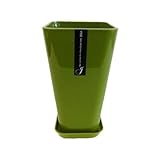 明和 Jena6号　植木鉢（プラスチック樹脂製プランター) クローバーグリーン