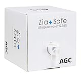 AGC ジアセーフ 【99.9%：除菌 消臭 & 超純水 長期保存】ZiaSafe 4.5L 詰替BIB