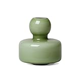 マリメッコ(marimekko) フラワーベース マウスブロウ(手吹き) オリーブ 67644-601 [並行輸入品]