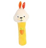 幼児ベビーキッズアニマルソフトぬいぐるみぬいぐるみラトルかわいいウサギ