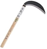 昇龍の鋼 左用丸新型中厚鎌 180mm 360mm柄 140871