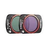 Freewell VND フィルター 2パック 可変ND (ミストエディション) 1-5ストップ、6-9ストップ Osmo Pocket 4/3/Xtra Muse用 - リアルタイムで露出を調整