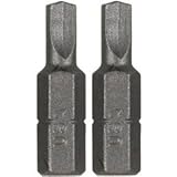Vermont American 15342 Type Clutch Size 5/32-Inch with 1-Inch Length Extra Hard Screwdriver Bit, 2 P