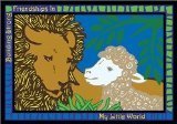 Joy Carpets Kid Essentials Inspirational My Little World Area Rug Multicolored 7'8 x 10'9 [並行輸入品]